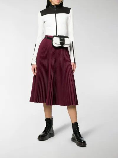 prada white belt bag