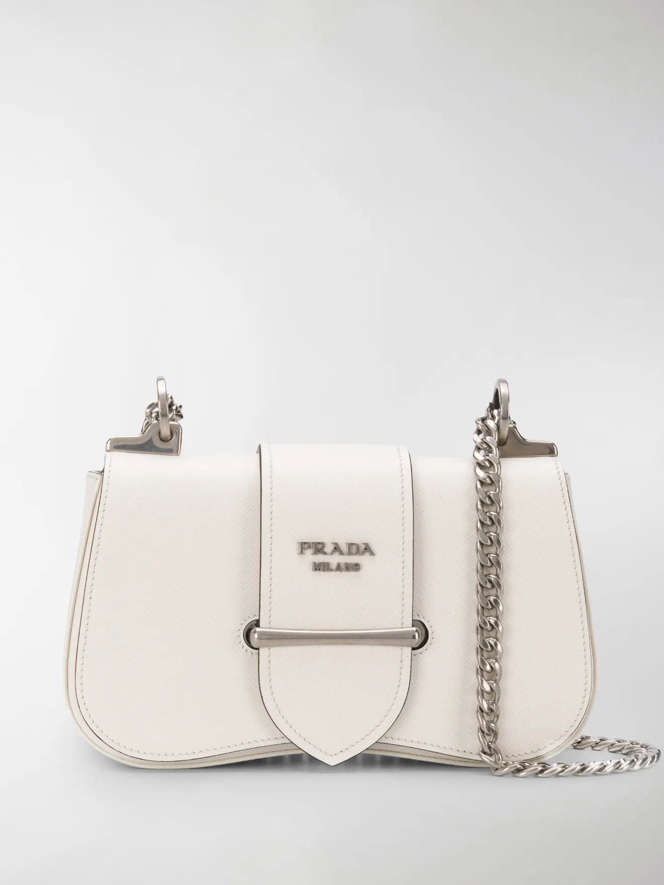 prada sidonie white