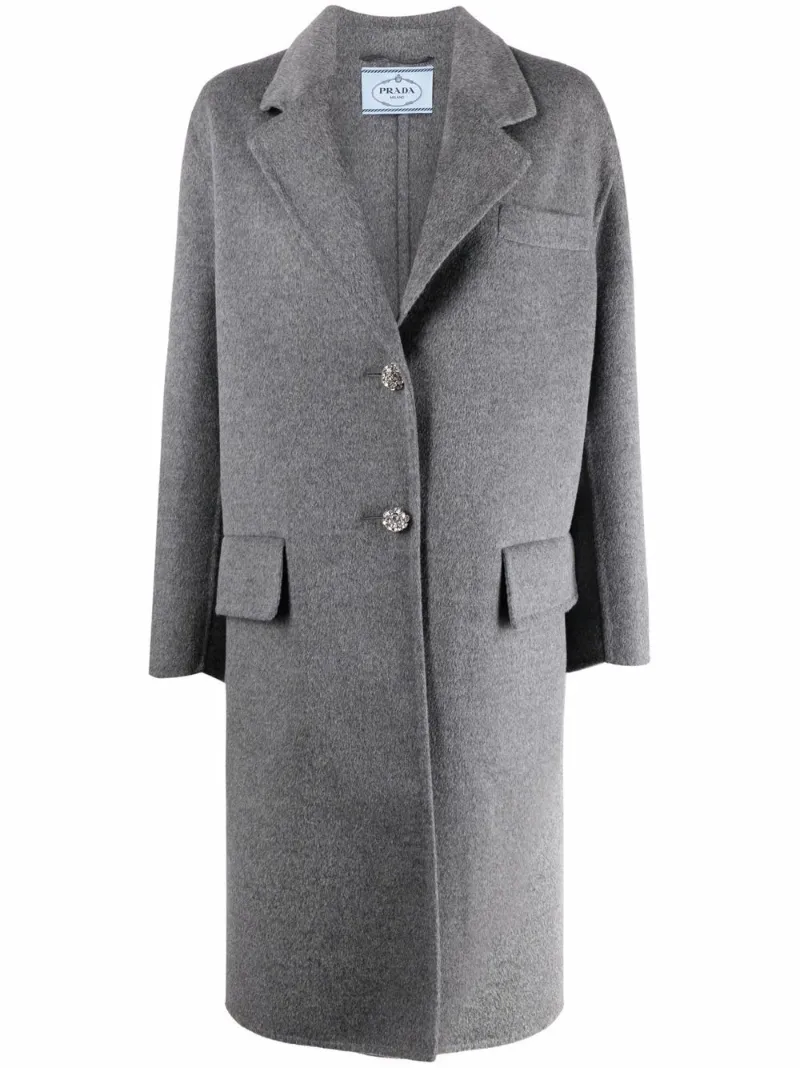 prada alpaca coat
