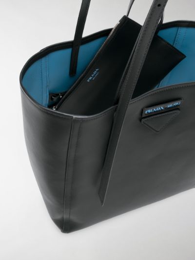 prada concept leather tote