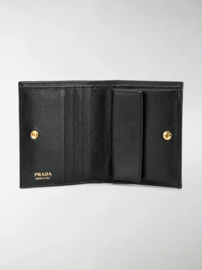 prada saffiano small wallet