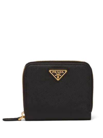 prada saffiano wallet small