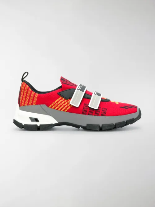 Prada - Sneakers con chiusura a strappo