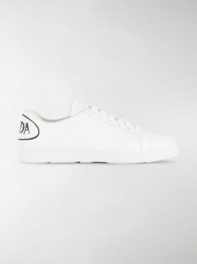 Prada speech-bubble sneaker white | MODES