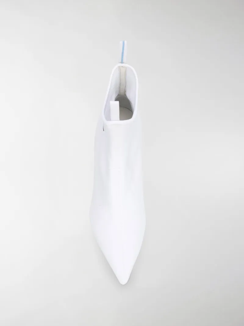 prada stretch fabric booties