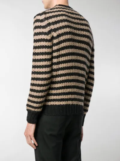 prada striped sweater