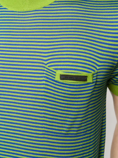 prada striped shirt