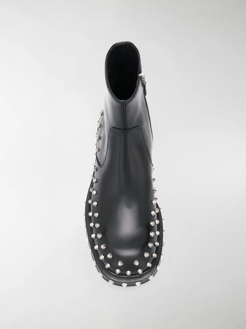 prada studded boots