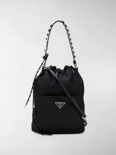 prada studded strap bag