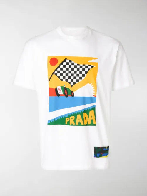 Prada - T-shirt con stampa