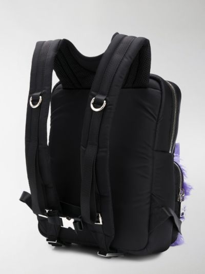 Prada technical fabric backpack black 