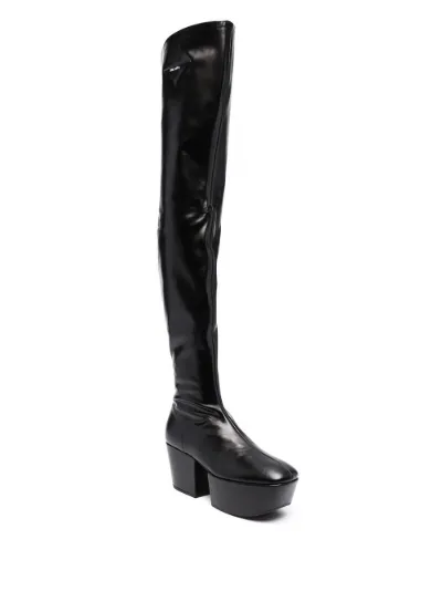 prada thigh high boots