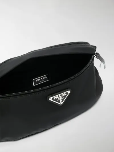 prada logo belt bag
