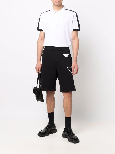 Prada triangle-logo cotton bermuda shorts | Eraldo.com HR