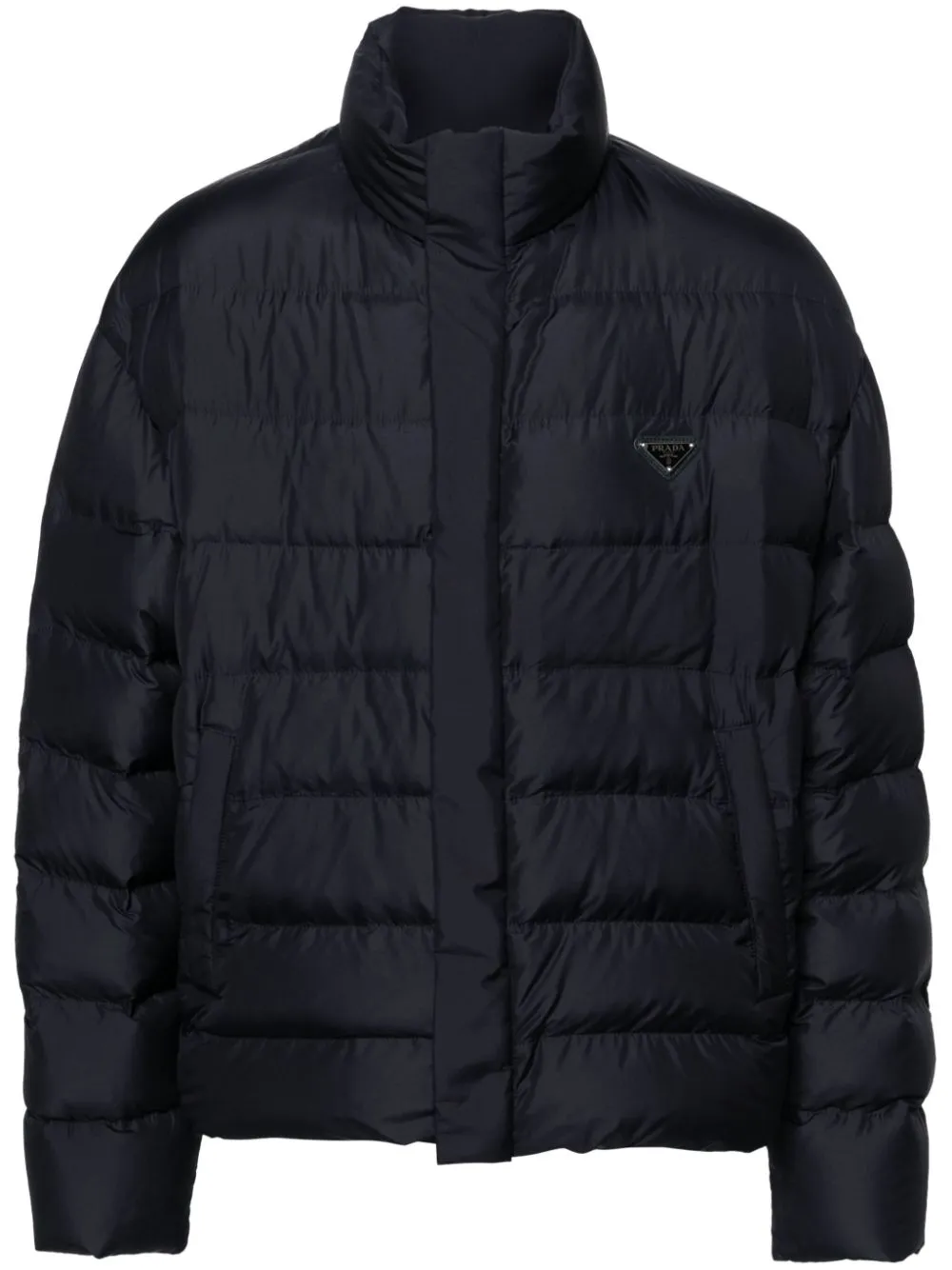 Prada triangle logo puffer jacket Eraldo UK