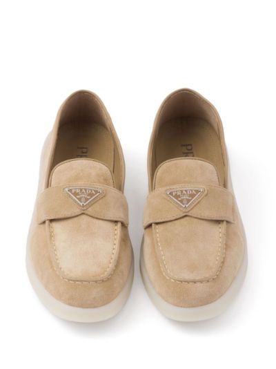 Prada clearance loafers suede