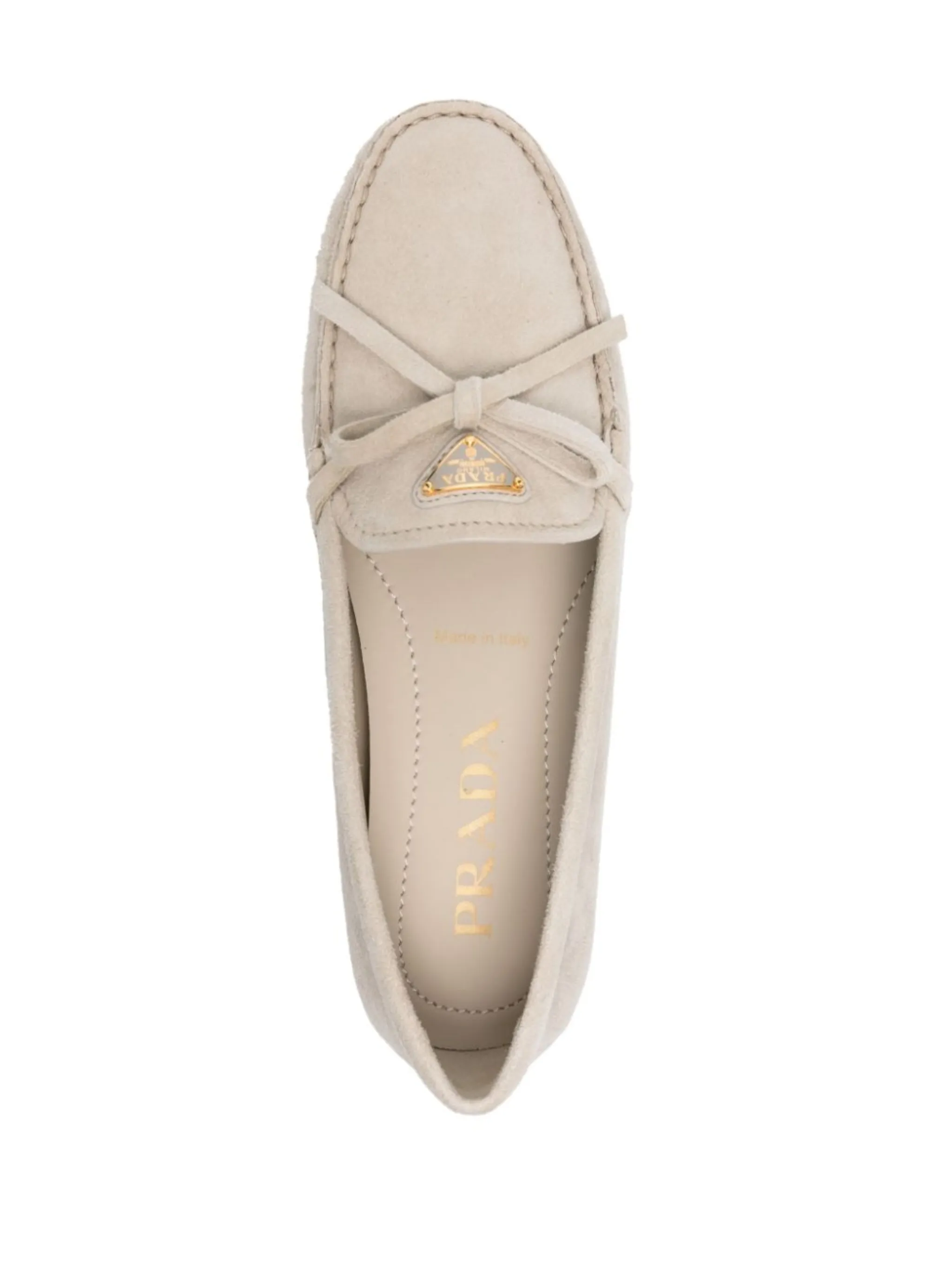 Prada triangle-logo suede loafers | Eraldo.com US Prada triangle-logo suede loafers | Eraldo.com US