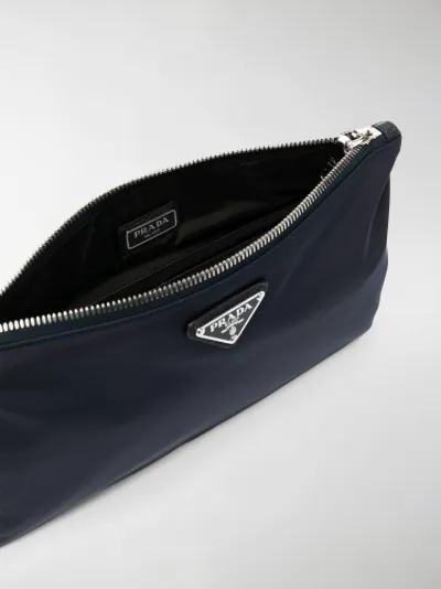 prada black clutch bag