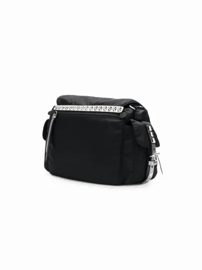 Prada vela studded online bag