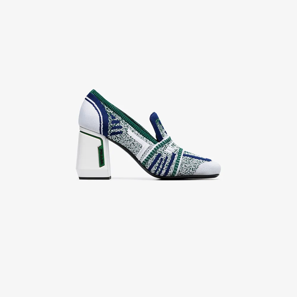 prada knit pumps