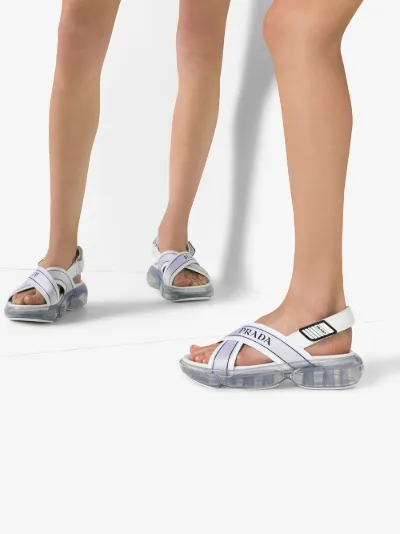 prada cloudbust sandals