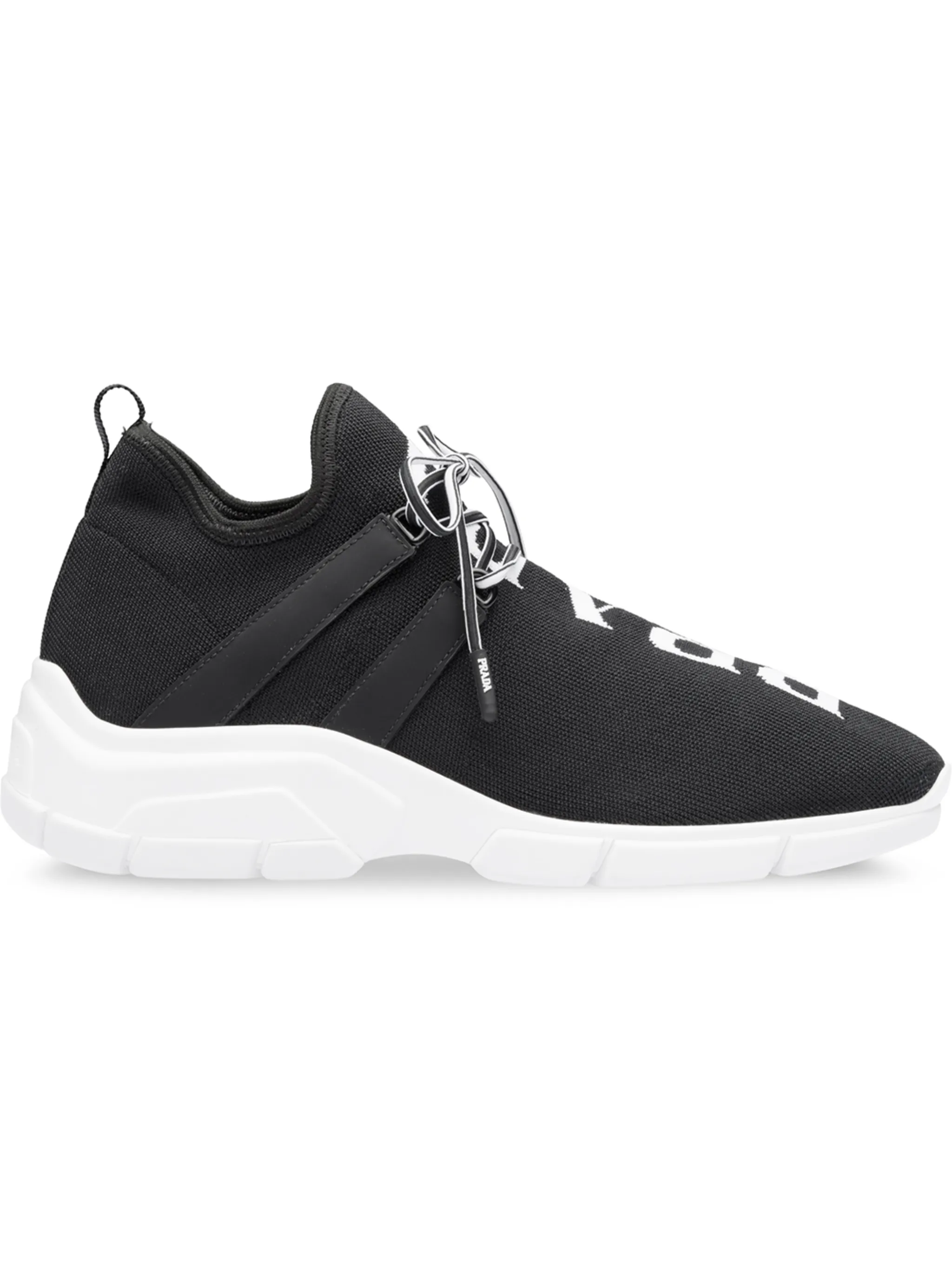 Prada stretch knit sneakers hotsell