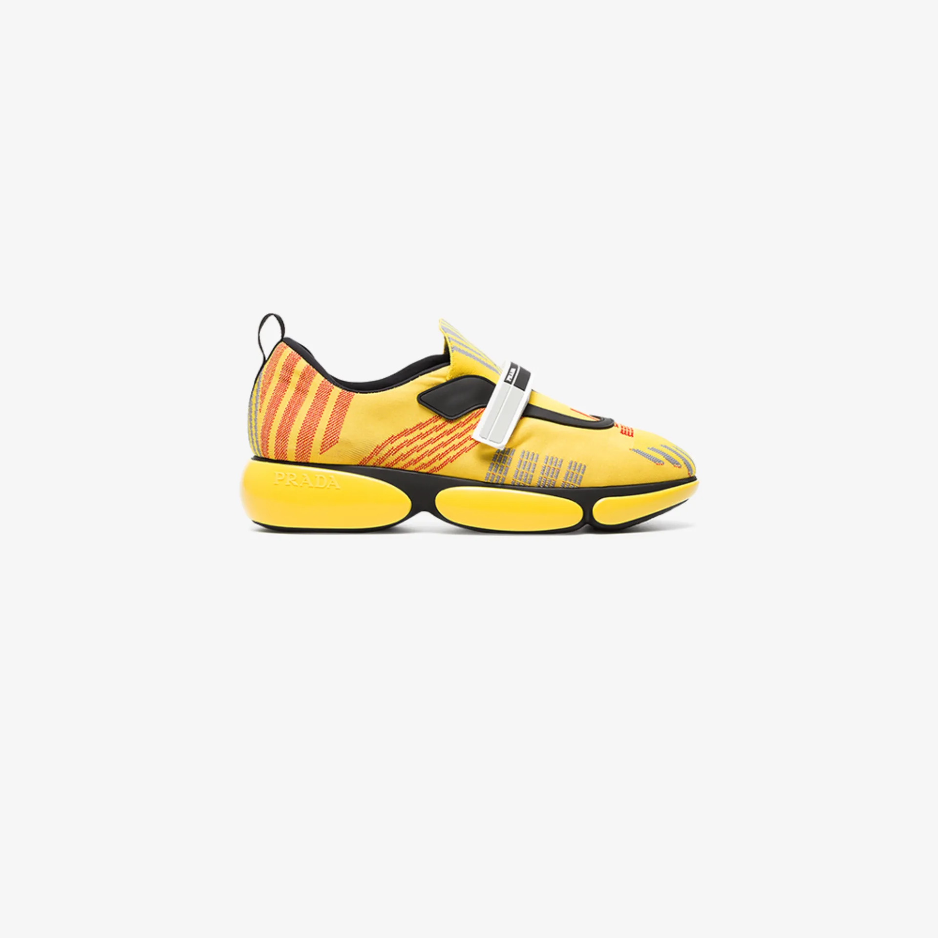 prada yellow sneakers