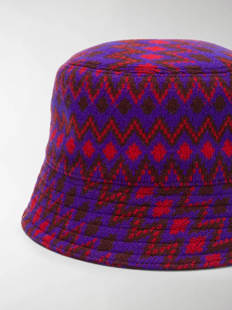 prada beanie purple