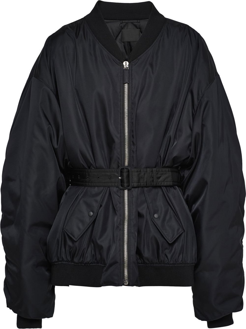 zip fastening bomber jacket Prada Eraldo