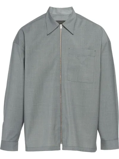 prada shirt jacket