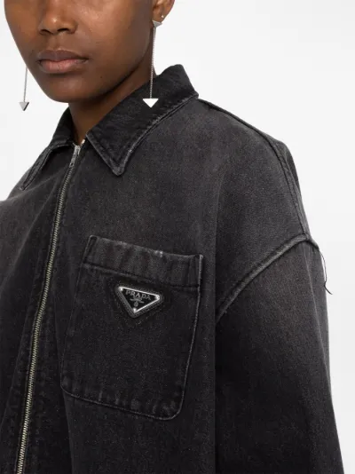 Prada zip up denim jacket Eraldo FR