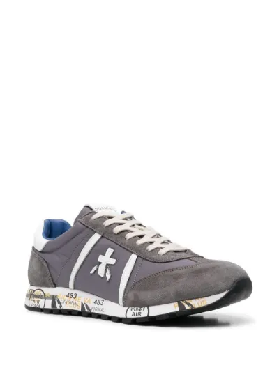 Premiata Spring Summer 2022 lander sneakers in white and beige - LANDER5199