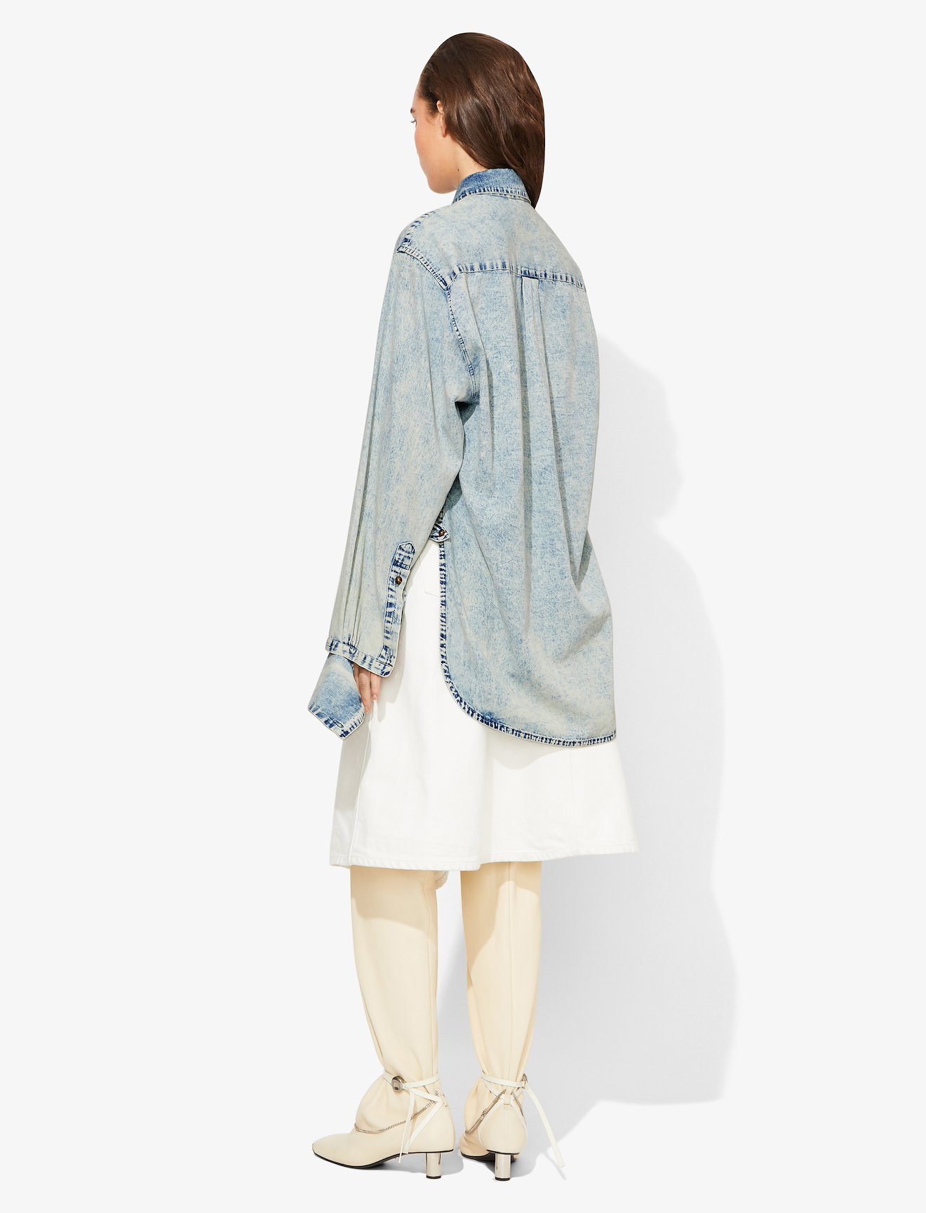 Acid Wash Denim Shirt #3
