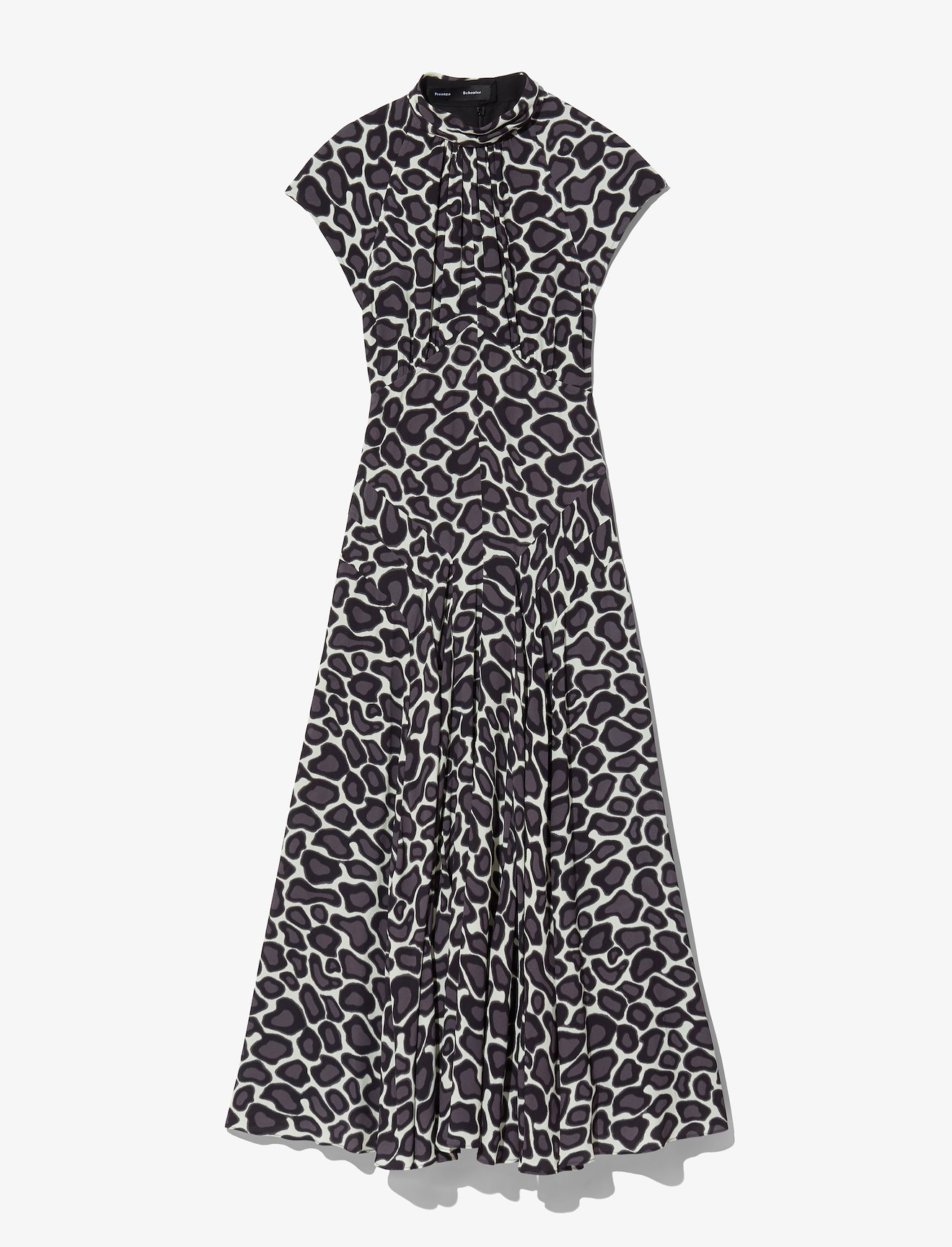 Animal Print Mockneck Dress #4