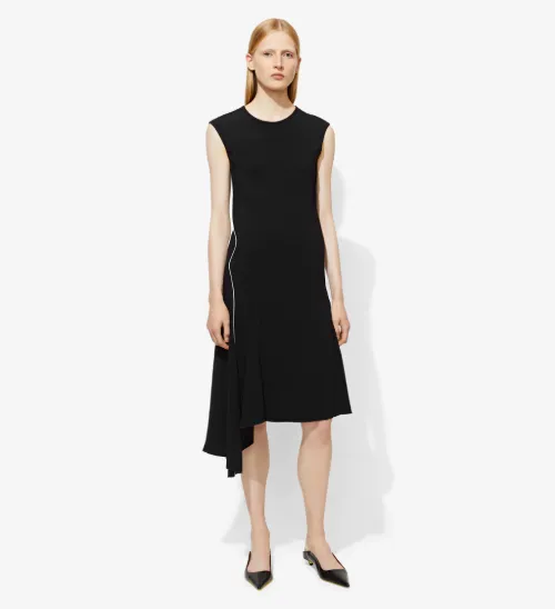 Asymmetrical Hemmed Dress