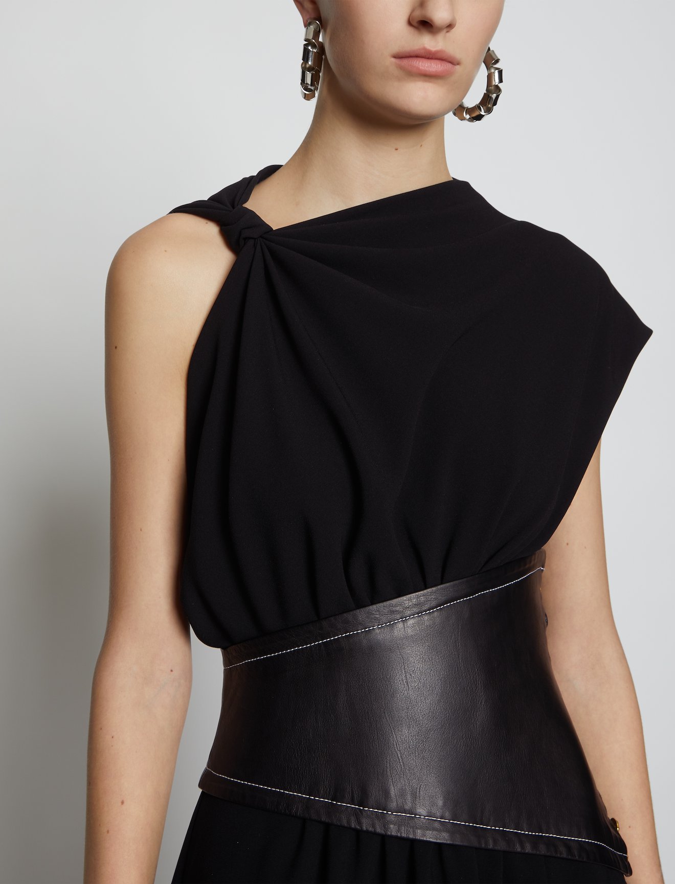 Asymmetrical Sleeve Dress #3