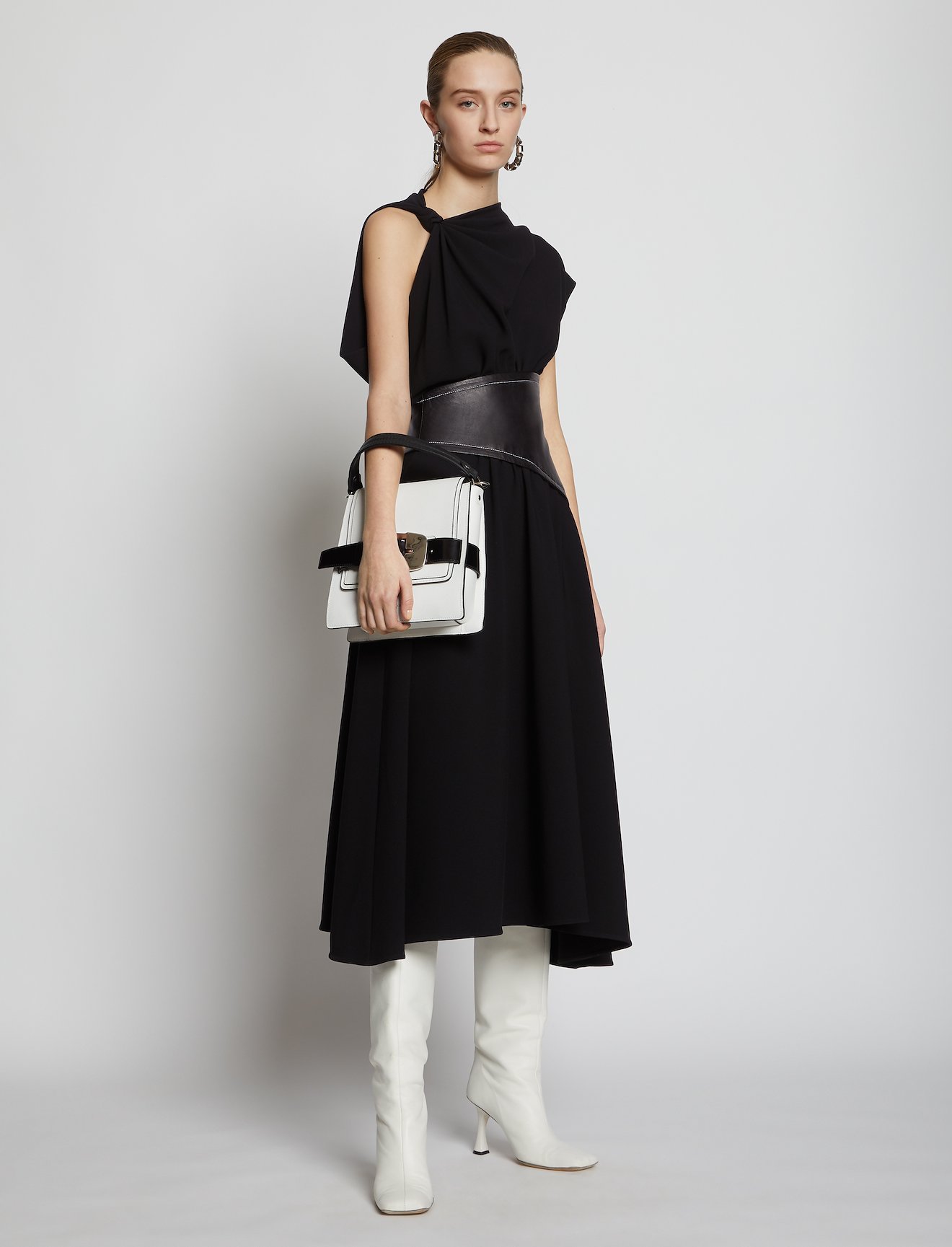 Asymmetrical Sleeve Dress #1