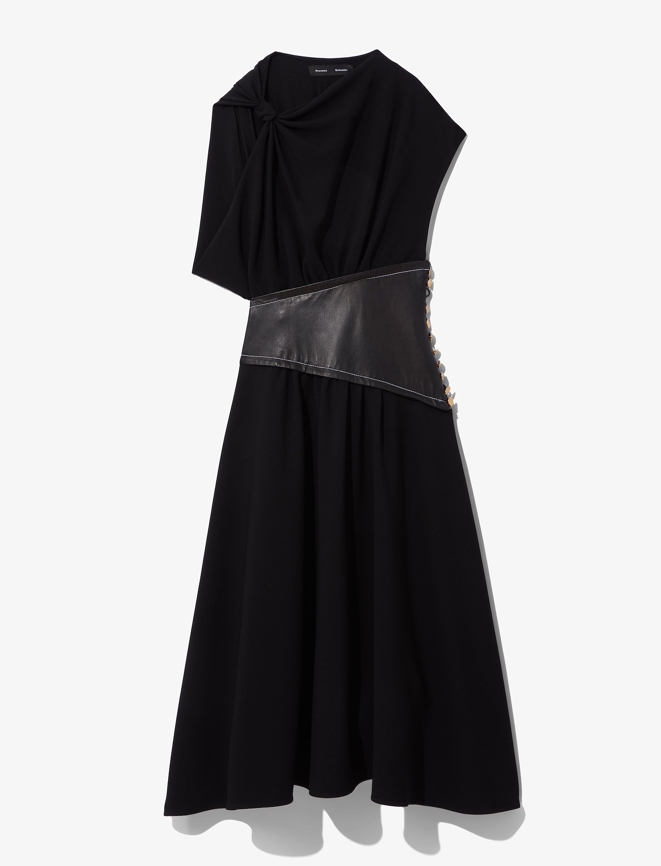 Asymmetrical Sleeve Dress #4