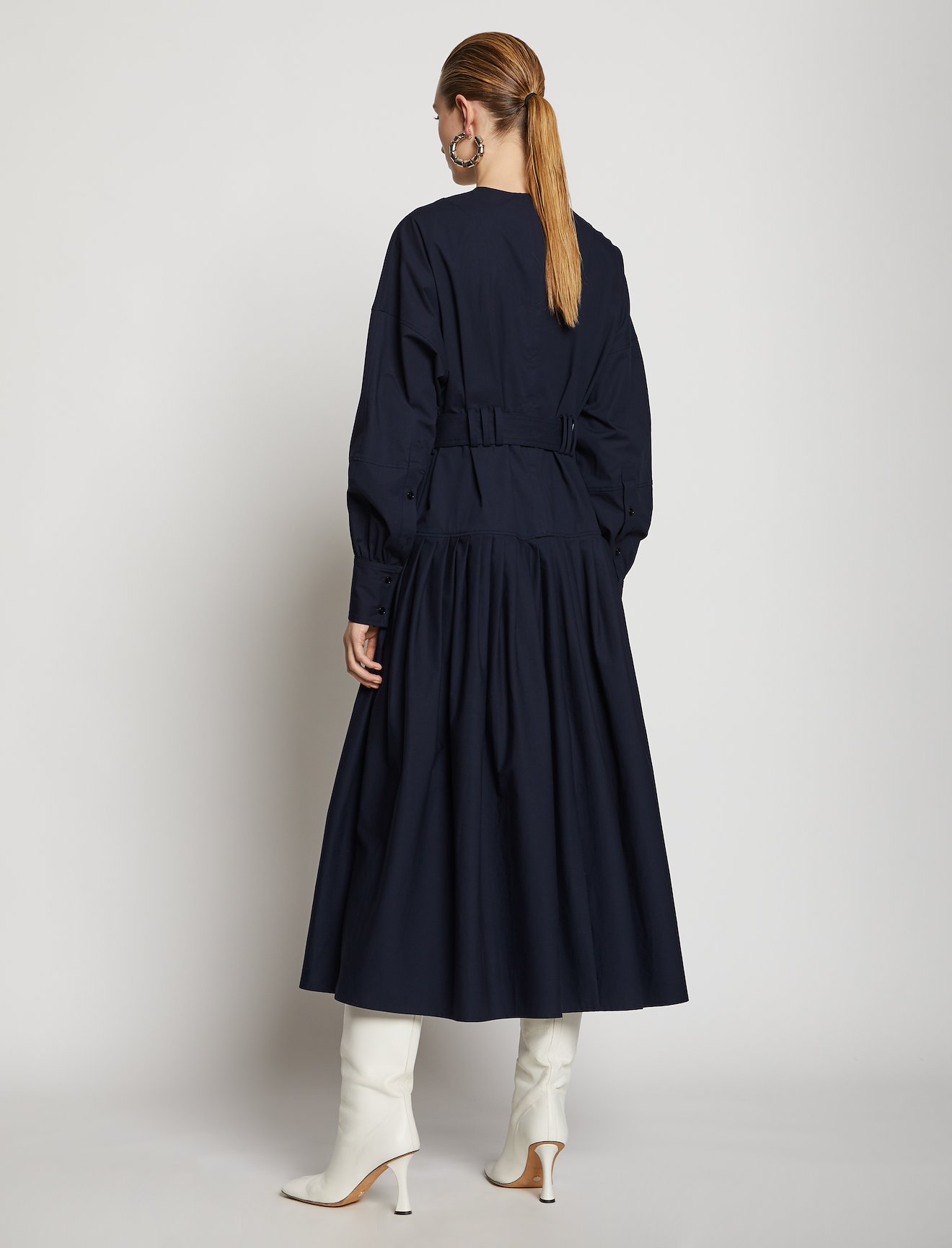 Belted Cotton Dress #2