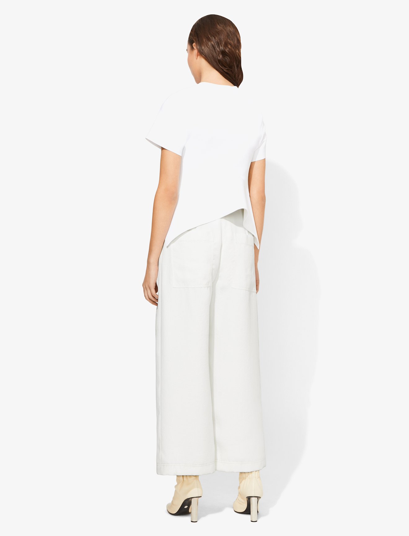 Belted Crêpe Pants #3