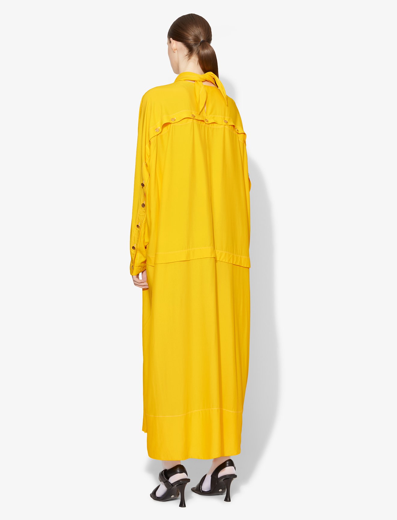 Belted Handkerchief Dress #2