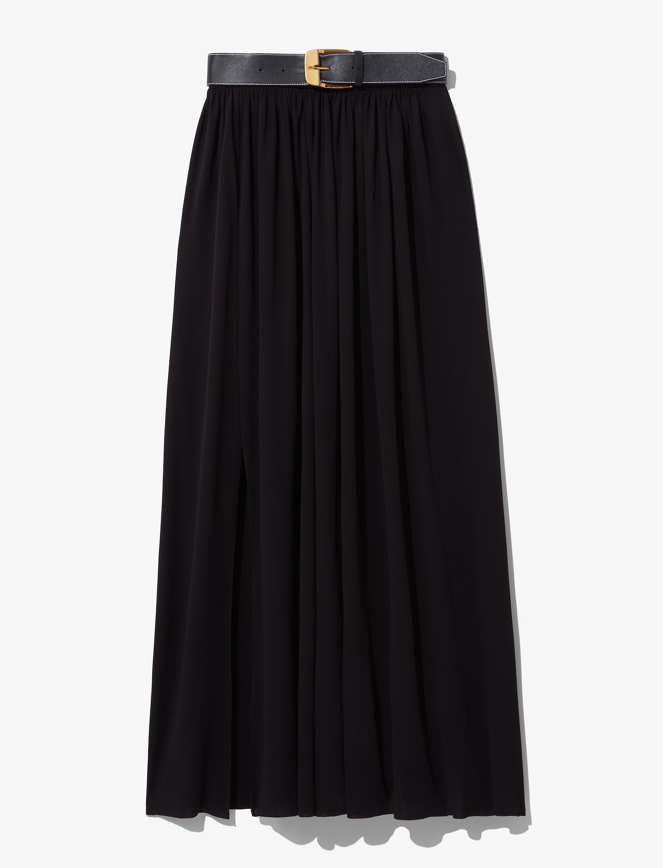 Belted Jersey Skirt #4