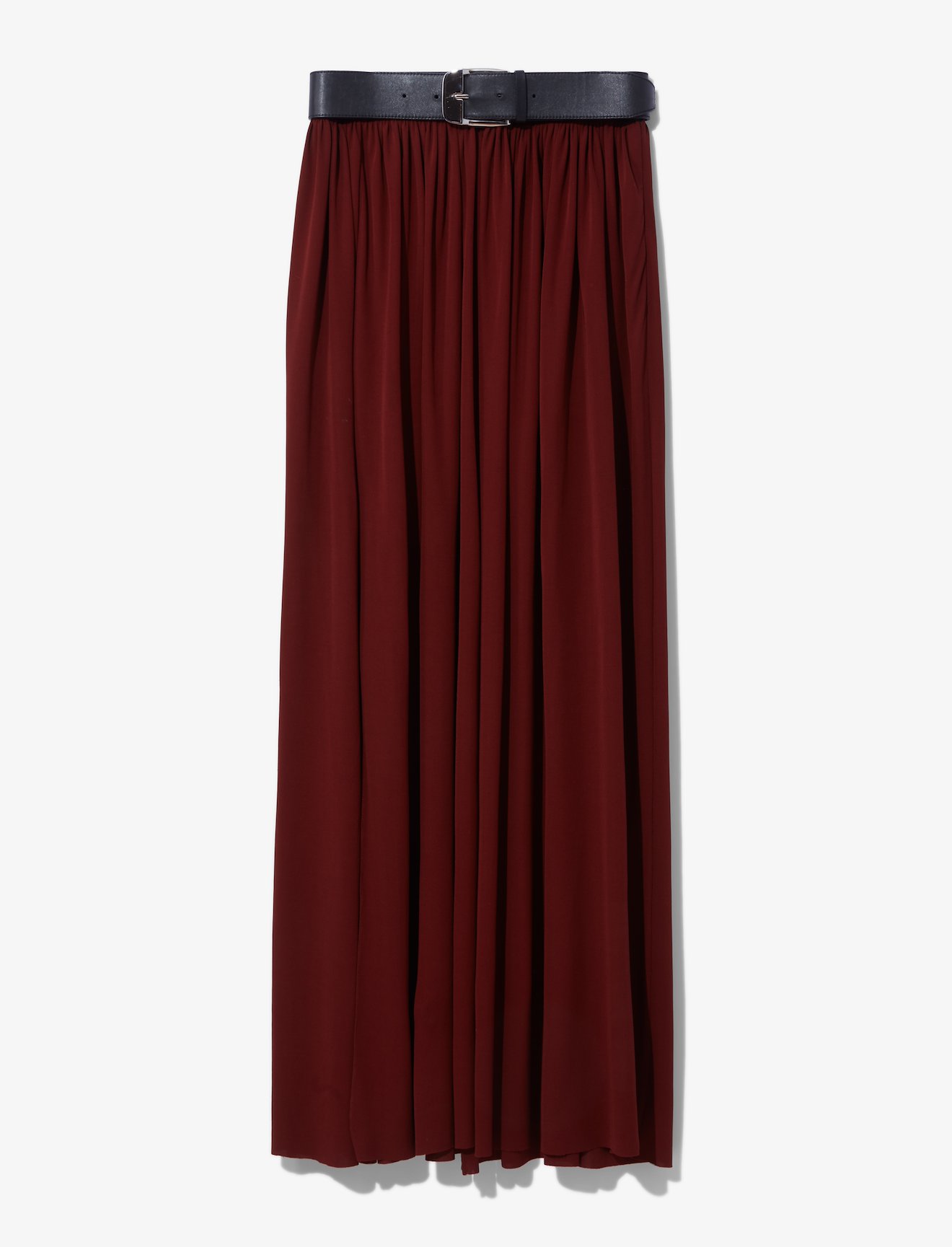 Belted Jersey Skirt #4