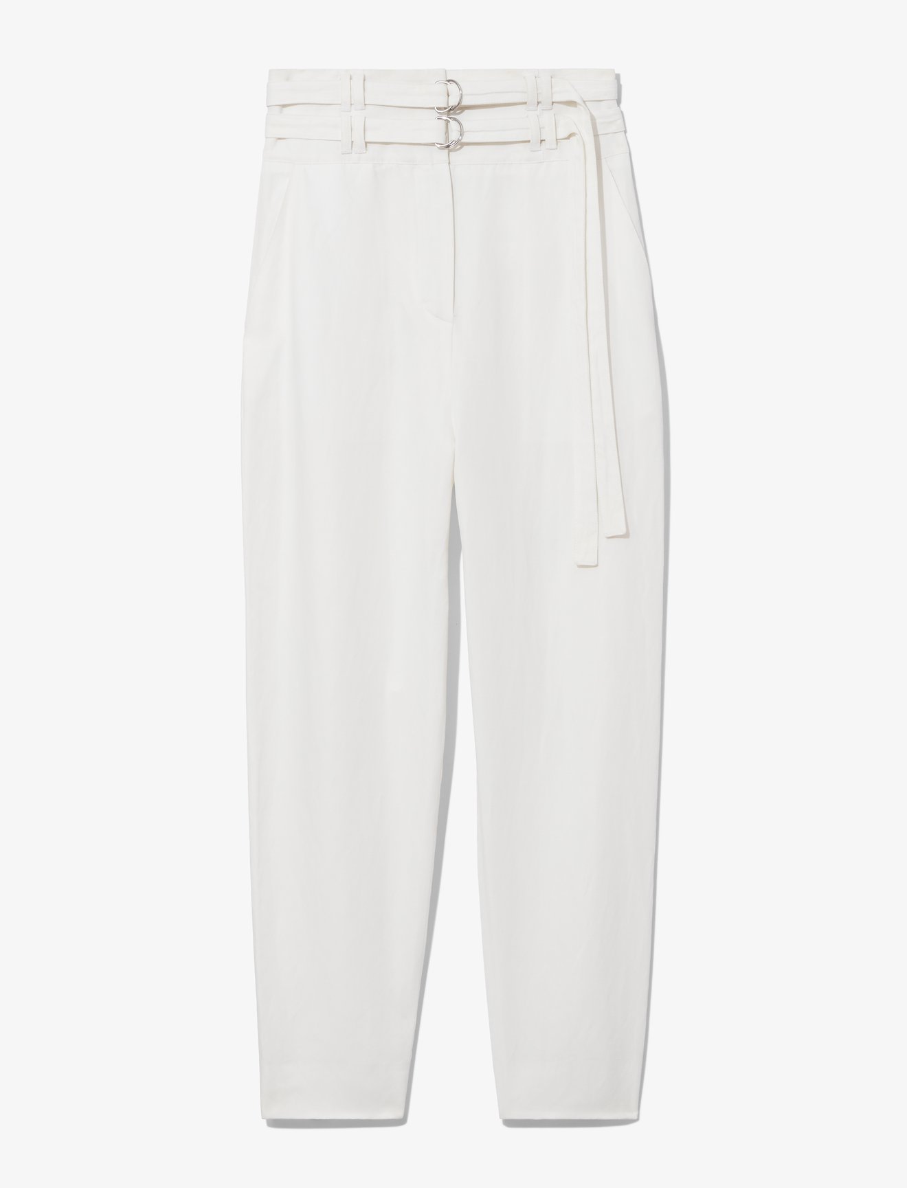 Belted Tapered Pants #4
