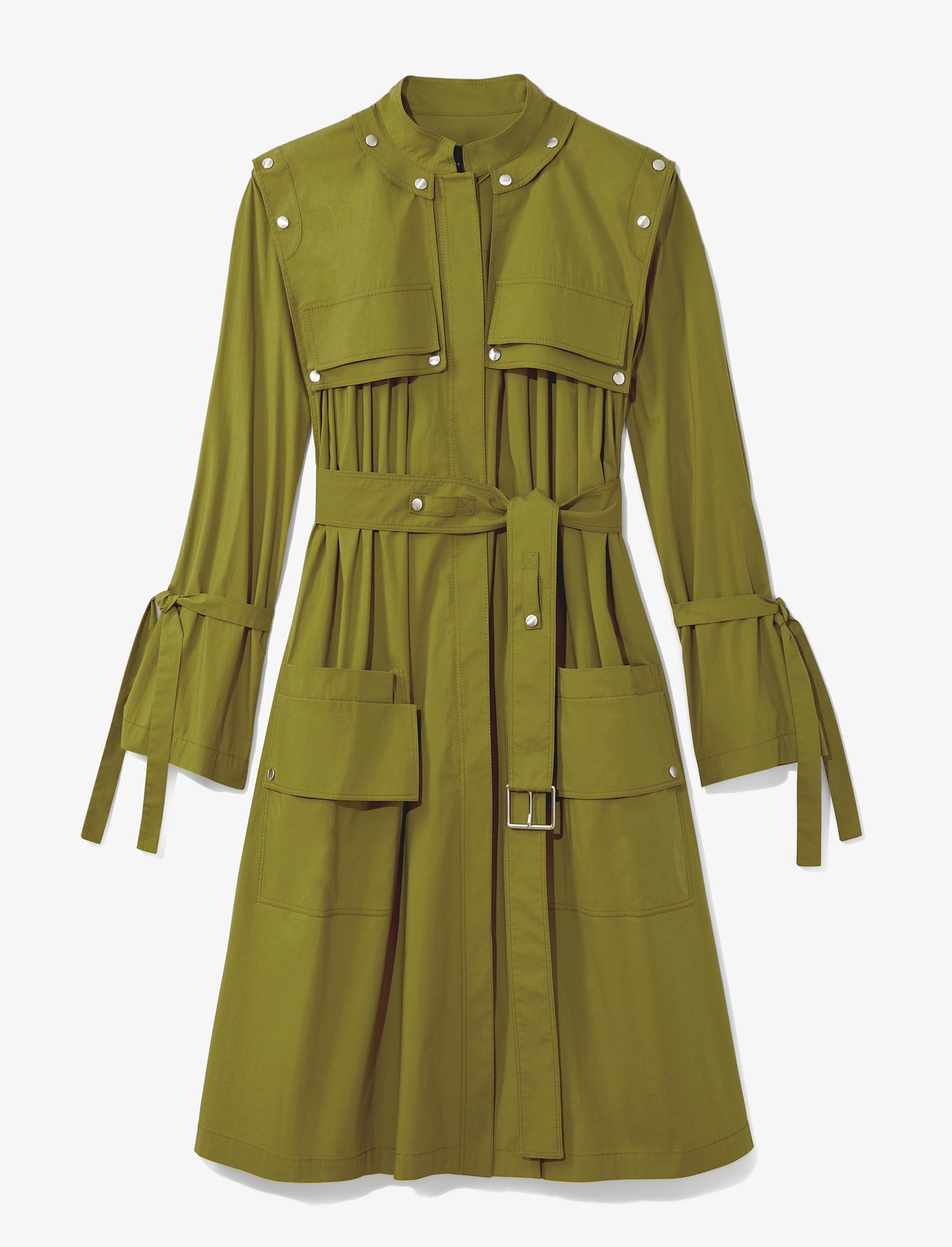 Belted Trench Coat #4