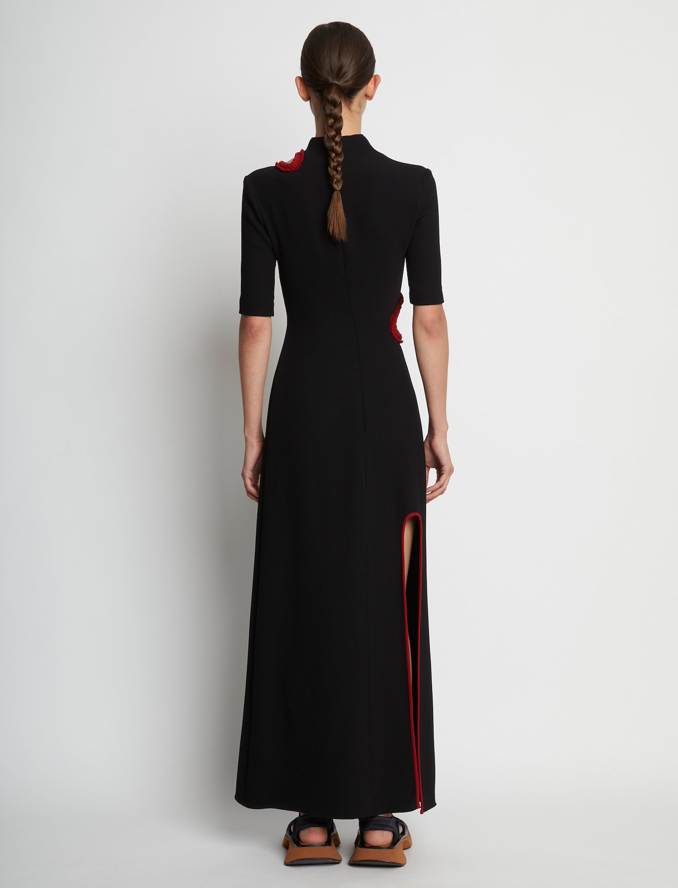 Bi-Stretch Crepe Cut Out Dress #2
