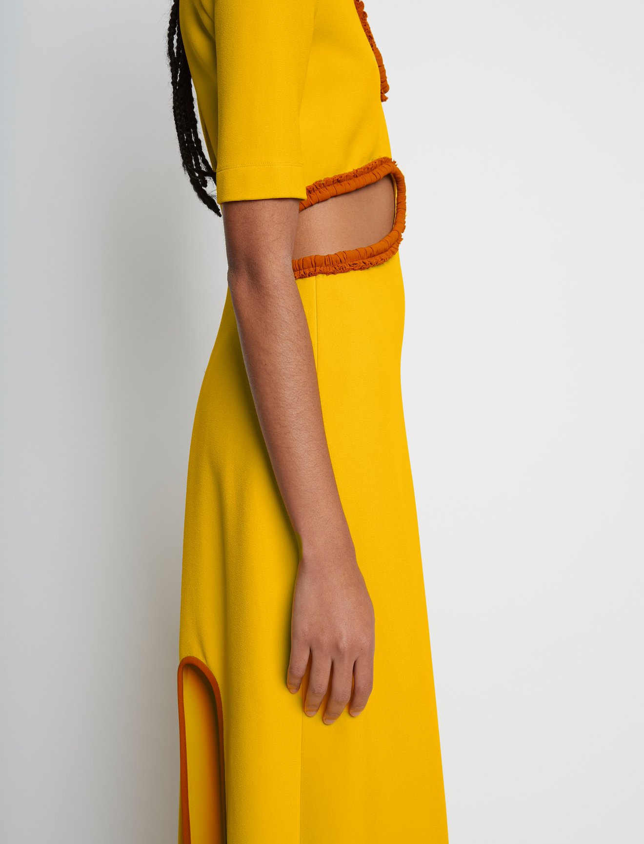 Bi-Stretch Crepe Cut Out Dress #3