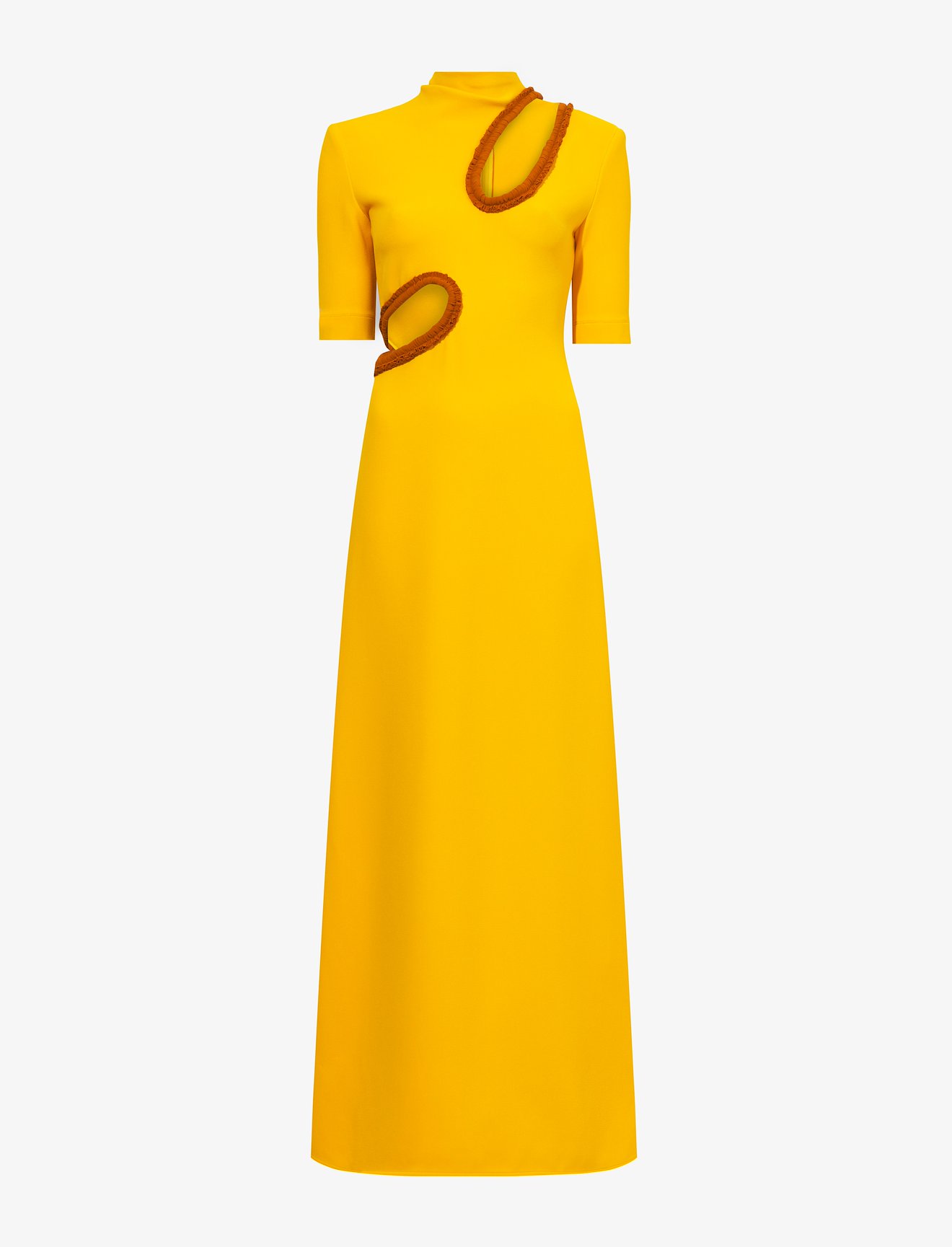 Bi-Stretch Crepe Cut Out Dress #4