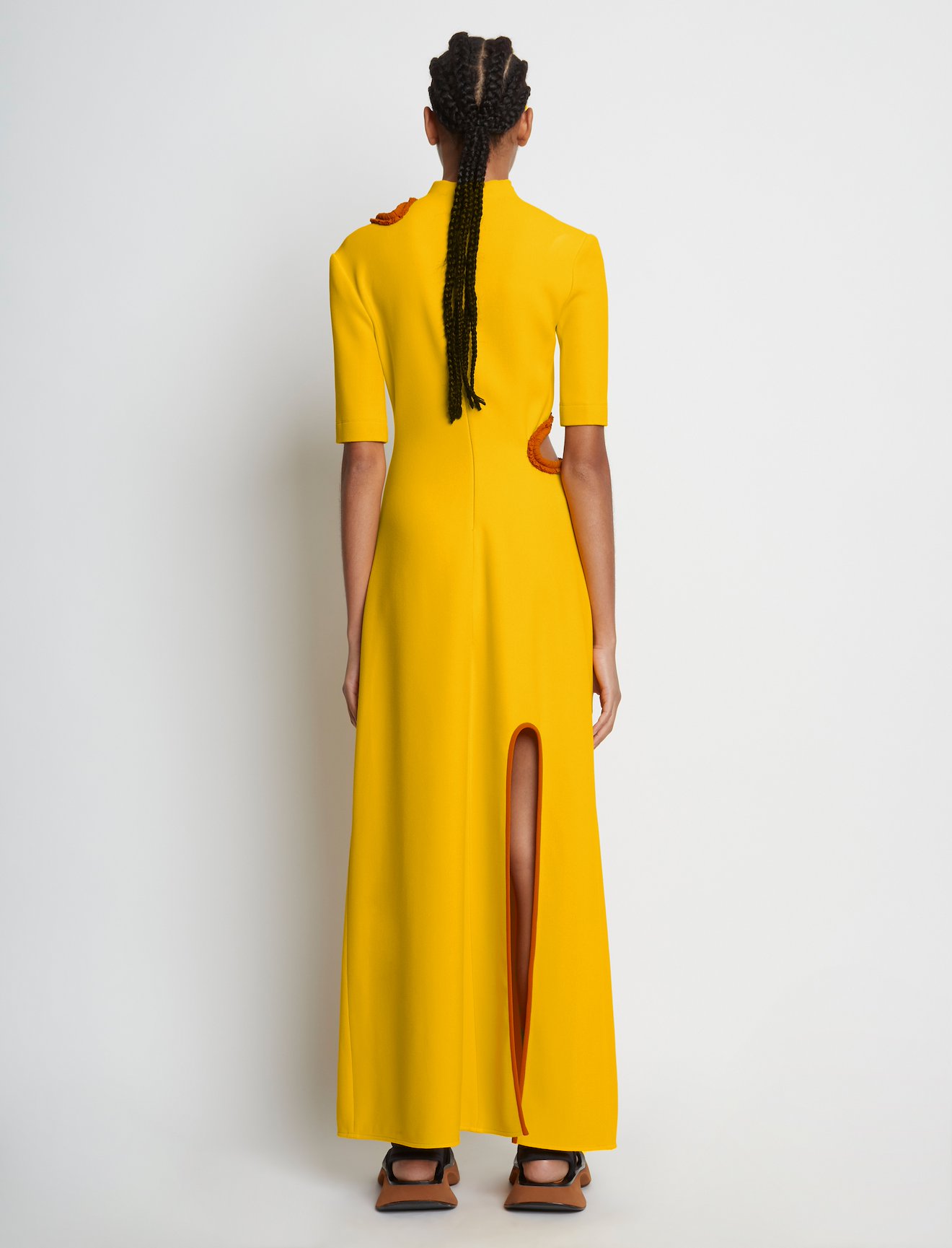 Bi-Stretch Crepe Cut Out Dress #2