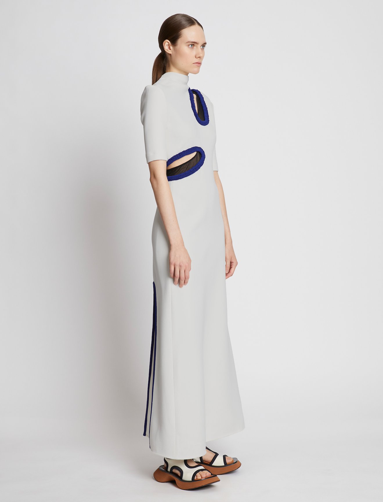 Bi-Stretch Crepe Cut Out Dress #1